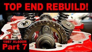 Top End Reassembly Honda XL600R Part 7