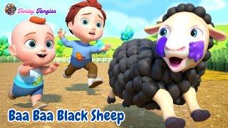 Baa Baa Black Sheep New Version 2024   New Fun Nursery Rhymes & Kids Songs  Baby Cartoon 