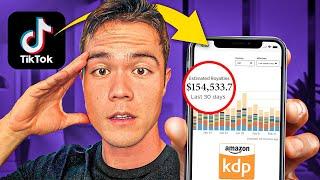 $154kmo Selling Low Content Books on Amazon KDP NEW Strategy