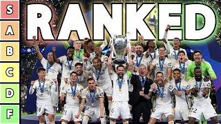 Ranking Every Champions League Winner