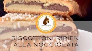 BISCOTTONI RIPIENI ALLA NOCCIOLATA