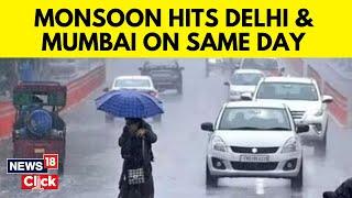 Monsoon Update 2023  Monsoon Hits Delhi Mumbai On Same Day For First Time In 62 Years