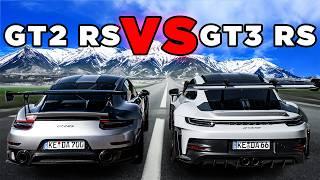 Porsche GT3 RS vs. GT2 RS  Welcher ist das bessere Auto? Der ultimative Vergleich 