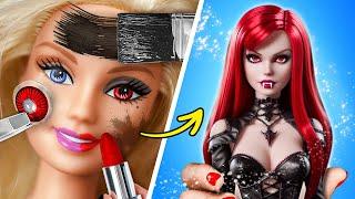 ¡CÓMO CONVERTIRSE EN UN VAMPIRO ¡CAMBIO de LOOK EXTREMO De Barbie a Vampiro por La La Vida