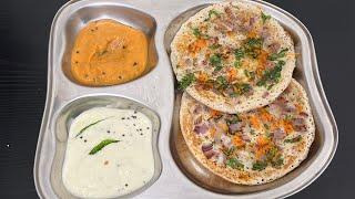 Millet Uthappam Millet uthappam in Tamil Millet dosa Indian Breakfast recipes Millet recipes