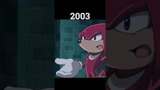 Evolution Of Knuckles in Sonic The Hedgehog 1996-2022 #shorts #evolution