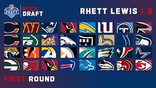 2024 FULL First Round Mock Draft Rhett Lewis 1.0