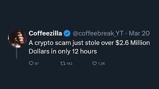 Huge Crypto Scam