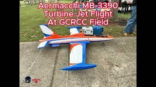 Aermacchi MB-3390 Turbine Jet Flight at GCRCC Field