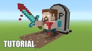 Minecraft Tutorial How To Make A HEROBRINE RISING FROM THE DEAD Survival House