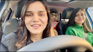 Road Trip to Jaipur with Siblings  New Year Vlog - Himanshi Singh