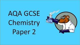 AQA GCSE Chemistry 9-1 Paper 2 in under 60 minutes