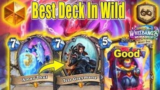 77% Winrate Best Deck In Wild To Craft To Climb Ranks At Whizbangs Workshop Mini-Set  Hearthstone