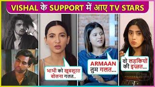 Armaan-Vishal Slap Controversy Gauahar Anjali Elvish Bhavin Baseer & Many Celeb React  BBOTT3