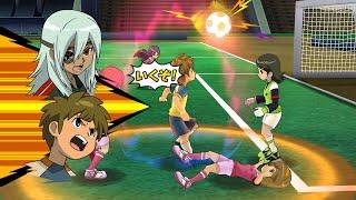 Inazuma Eleven Go Strikers 2013 Inazuma Japan Vs Inazuma Girls Wii 1080p DolphinGameplay