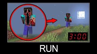 Minecraft wait what meme part 533 Scary Giant Herobrine