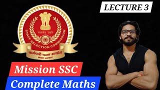 Lecture 3  Number System  SSC CHSL MTS GD CGLCDS MATHS  Complete FREE Course on YOUTUBE