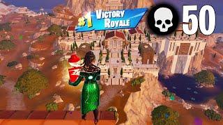 50 Elimination Solo vs Squads Zero Build Season 2 Record Fortnite Chapter 5 Gameplay Win