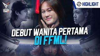 DEBUT WANITA PERTAMA DI FFML  HIGHLIGHTS FFML Season 7 Week 3 EVOS Divine