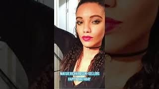 Maisie Richardson-Sellers happy birthdayBritish actress