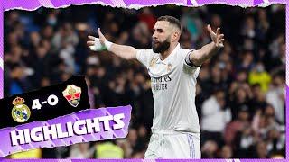 Real Madrid 4-0 Elche CF  HIGHLIGHTS  LaLiga 202223