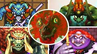 Evolution of Ganon Battles in Zelda Games 1986 - 2024