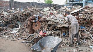 The Amazing Process of Metal Recycling  Factory Steel Production Process