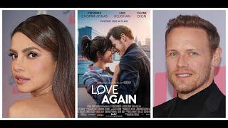 Priyanka Chopra Jonas Sam Heughan talk Love Again & working with Céline Dion in her 1st acting role