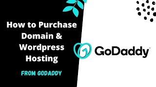 How to Buy Domain & Hosting from Godaddy