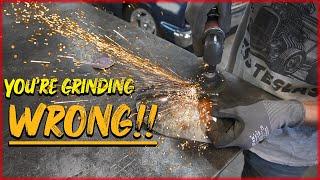 Make welds disappear with strategic Grinding  How to grind welds