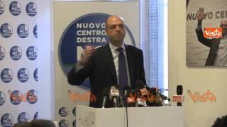 ALFANO NOI DEL PARTITO MAI CON SALVINI - NCD VS LEGA NORD