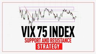 Vix 75 index Support and Resistance Strategy. v75 strategy