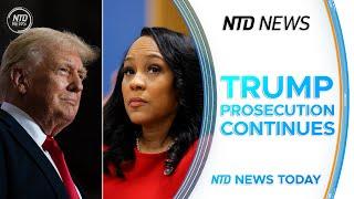 Fani Willis Seeks to Continue Trump Case Debby Moves Up East Coast  NTD News Today