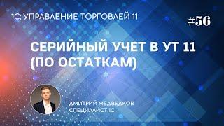 Урок 56. Учет остатков товаров по сериям в УТ 11