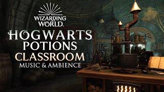 Hogwarts Potions Classroom   Harry Potter Music & Ambience - Studying Focusing & Sleep