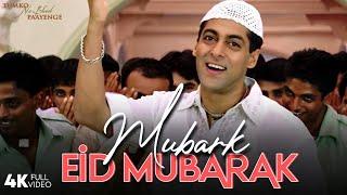 Mubarak Eid Mubarak - 4K Video Song  Salman Khan Sushmita Sen  Tumko Na Bhool Paayenge
