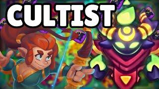 Good Speed Attack  Max Cultist & JAY vs Max Monk & JAY  Rush Royale