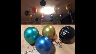 Шарики с AliExpress. Воздушные шарики на день Рождения  BIRTHDAY BALLOONS