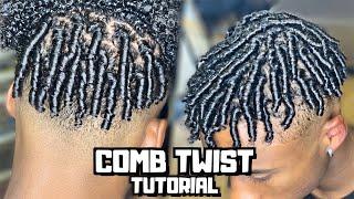 Comb twistFinger Coils For Men Tutorial  PrettyBoyFloyd 