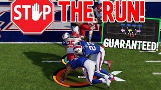 STOP THE RUN GUARANTEED Most Overpowered Run Defense in Madden NFL 22 Best Plays Tips & Tricks