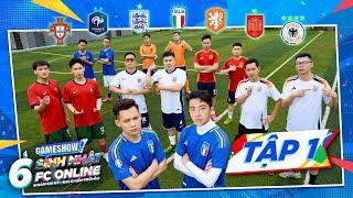 TẬP 1 Độ Mixi Cris Phan lần đầu làm chủ cuộc chơi  Gameshow Sinh nhật 6 tuổi FCO  UEFA Euro 2024