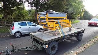 Buying At On-Line Auctions - Folding Scaffold & Army Trailer - Savvy Bargains Or  Scrap Metal?