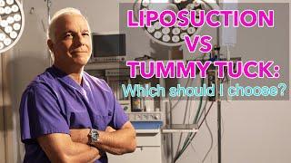 Liposuction vs Tummy Tuck Which should I choose?