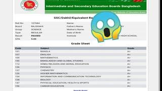 How to check ssc and hsc result 2023 online with marksheet ?? keep watch for learn easily