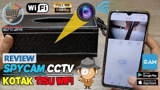 Kamera Kotak Tisu Wifi Pantau Jarak Jauh dengan Aplikasi Umeline  Riview & Tutorial Spycam Tisu