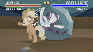 Rarity vs Applejack Mortal KombatMy Little Pony