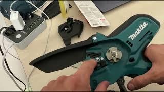 Обзор и тест мини цепной пилы Makita DUC101