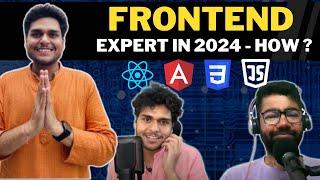 Akshay Saini on how to master frontend. Namaste Dev  Namaste React  Journey of Akshay Saini