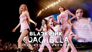 BLACKPINK - WHISTLE  COACHELLA 2023 Live Band Studio Version