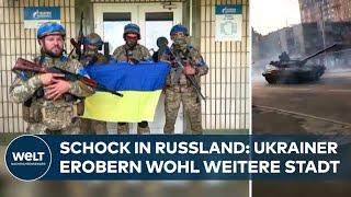 BLAMAGE FÜR PUTIN Ukrainer rücken in Russland voran Sicherheitsrisiken für AKW Kursk?